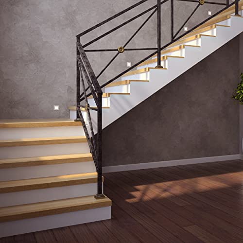 "Woodhut Canada Red Oak Stair Treads - Hardwood Stair Treads Retrofit - Stair Caps To Renovate Stairs With Elegance - Unfinished Stair Treads - Reduces Slips And Easy To Clean (36 Inch, Red Oak) #TOP5