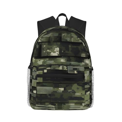 Sac à dos confortable et ultra léger avec motif camouflage pour le travail