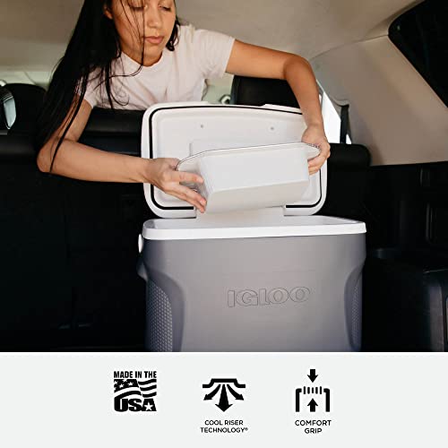 Glacière électrique 12V Igloo de 28 gallons thermoélectrique gris - 5