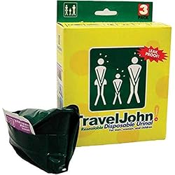 Travel John Disposable Resealable Urinals