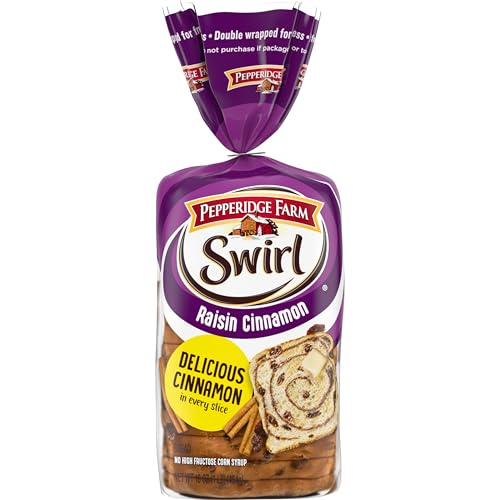 Pepperidge Farm Raisin Cinnamon Swirl Breakfast Bread, 16 Oz Loaf