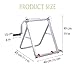 YIYUESHIJIU Folding Single Spool Cable Rack, Commercial Industrial Grade Steel Wire Rack Dispenser, Hand cranked Iron dispenser for industrial and agricultural wire and plumbing spool racks