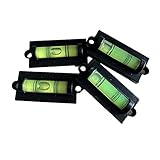 Driak 4 Pcs Rv Level Indicators Turn Table Bubble Level Standard Levels Magnetic Level Scope Level T