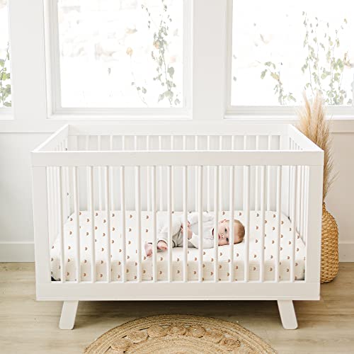 Konssy Muslin Fitted Crib Sheets 100% Cotton Baby Crib Sheets For Standard Crib Mattress (28 X 52 Inches), Soft And Breathable For Boy, Girl (Rainbow) #TOP5