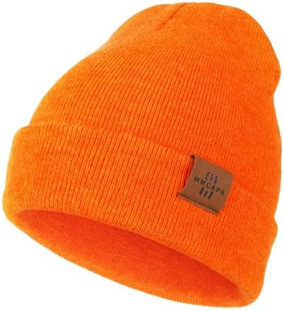 Wmcaps Mütze Kinder Jungen, Wintermützen für Mädchen Kleinkind Baby | Weiche & Warme Doppellage, Bequeme Passform, in Vielen Farben, für Outdoor-Aktivitäten