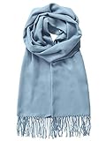 MBJ Shawls and Wraps Elegant Cashmere Scarfs for Women Stylish Warm Blanket Solid Winter Scarves...