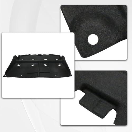 Image of PACEWALKER Splash Panel Shield Under Diaper for Ford F150 2015 2016 2017 2018 2019 2020 Not Fit Raptor Model /3.0L Diesel ML3Z-7222-D