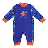 Summshall Traje de neopreno para bebé de 0 a 3 años, clases de natación
