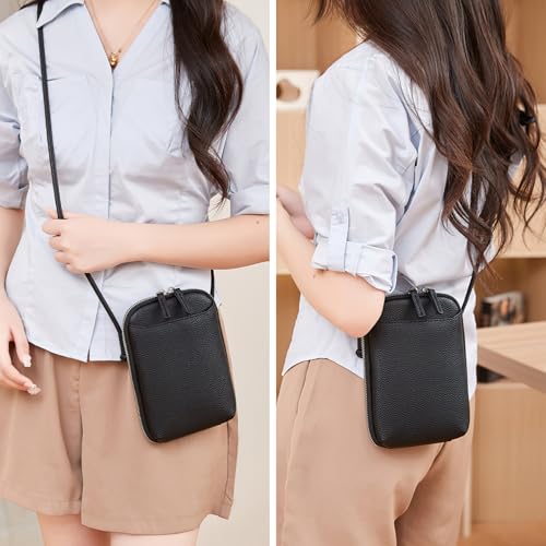 Small Crossbody Bags for Women - Phone Strap Crossbody RFID Phone Wallet Crossbody Bags for Women Lightweight Compact2