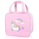Bolsa de Almuerzo para niños, Unicornio Lonchera para niños Bolsa para El fiambrera aislada mochila escolar, Bolsa de Almuerzo Niñas, Bolsa Comida Picnic para Escuela
