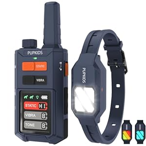 Dog Training Collar with 3 Night Lights- 4200 FT Innovative E Collar for Dogs Training 119 Training Levels, 100% Safe Waterproof Dog Electric Training Collars for Large Medium Dogs