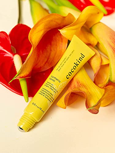 Cocokind Turmeric Tonic, Spot Treatment for Dark Spots and Blemishes with Organic Turmeric, Tea Tree Oil, and Witch Hazel