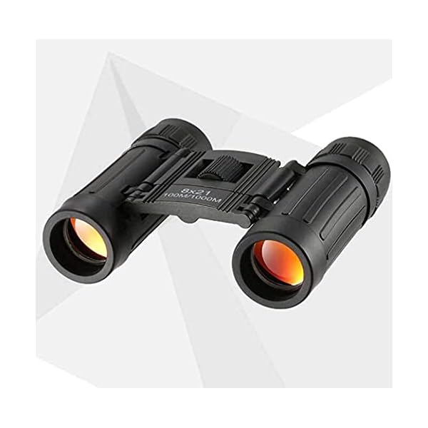 ZYXYYDS 8X21 Outdoor-Faltfernglas Leichtes Dachprisma Wasserdichtes Fernglas Mini-Outdoor-Teleskop für Kinder – Bild 3