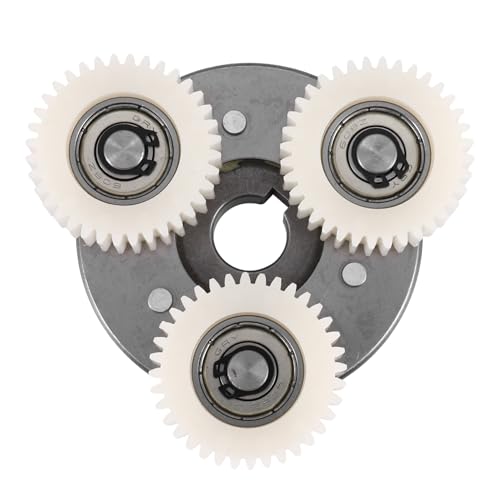 Reinscer 36T planeta caja de cambios con embrague para motor eléctrico bicicleta eléctrica bicicleta eléctrica Nylon Gear Ebike Parts