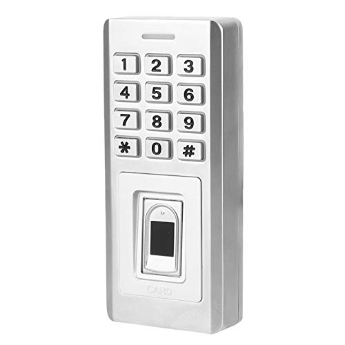 Sistema de controle de acesso por impressão digital, capacidade de 10.000 usuários, impermeável, imp