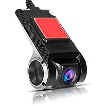 SYH&AQYE Car Dashcam, 720P 30Fps Car Camera, Plug and Play, ADAS Driving Assistance, Looping Recording, Mobile APP Control, Voice Broadcast Car Video