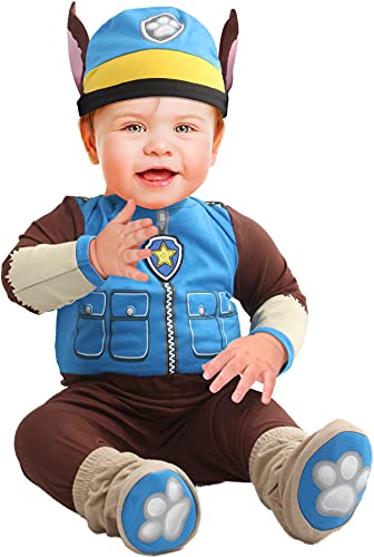 Disfraz Paw Patrol Chase para bebé 0-6 meses