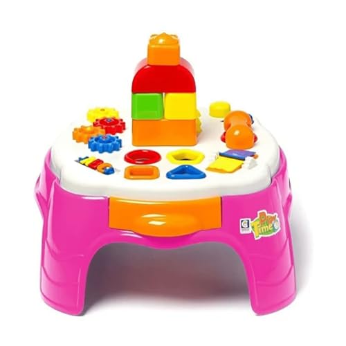 Cotiplas Play Time Mesa Atividades Rosa Cotiplás Rosa