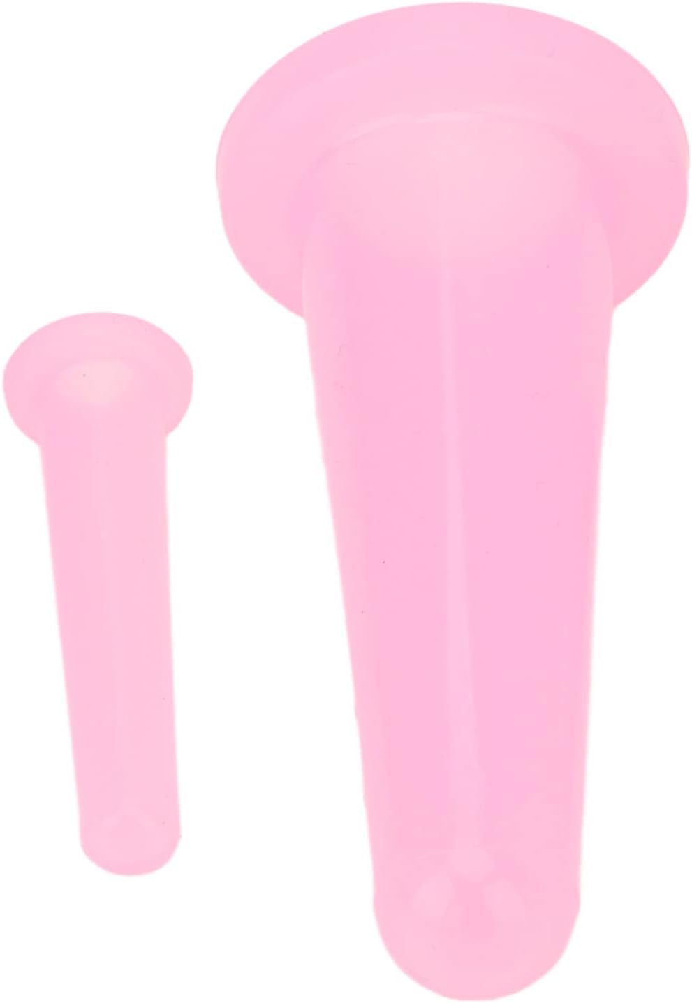 2 Pcs Pink Cupping Set,Mini Silicone Face Cupping Set Vacuum Suction Massage Cups Anti Cup Facial Cupping Set for Adults,Body and Face,Anti Wrinkle,Promotes Sleep Health Care Health Household — view 9