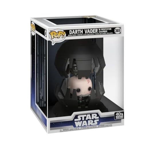 Funko - Pop! Deluxe: Star Wars - Darth Vader in Meditation Chamber Figura Coleccionable, Multicolor (46763)