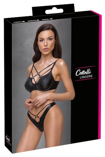 Ensemble Cottelli LINGERIE Noir 80B/M aux finitions haute couture et dentelle premium