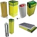 Produktbild EISENFELS Inspektionspaket Wartungspaket Filterset mit Ölfilter HU 722 x, Luftfilter C 15 105/1, Kraftstofffilter WK 5002 x, Innenraumfilter CUK 3139, Verschlussschraube