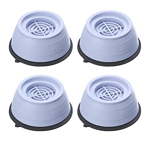 Lubudup Universal vibrationsdämpare för tvättmaskiner torktumlare antivibrationsdämpare reservdelar, vibrationsdämpare kuddar för tvätttorktumlare, kylskåp, bord