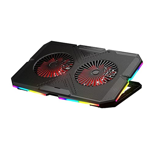 Enfriador portátil de 11 a 18 pulgadas con 2 ventiladores silenciosos y conexión USB