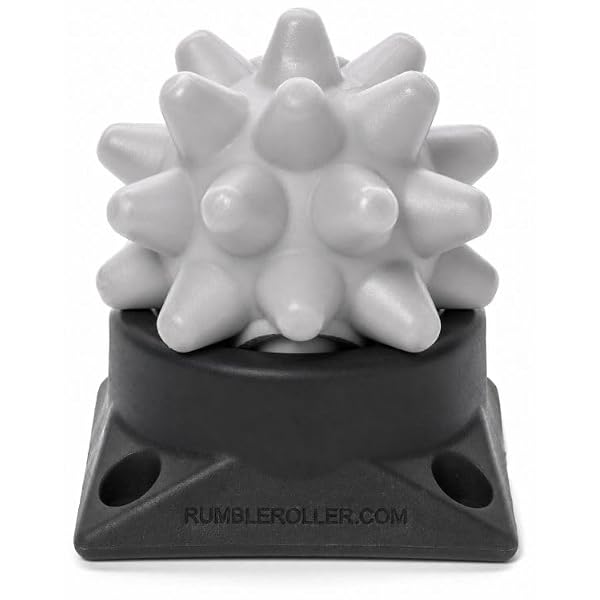 RUMBLE ROLLER Beastie Original Massage Ball Deep Tissue Trigger Point Tool for Muscle Knots, Myofascial Release, Recovery & Mobility, Lacrosse Ball Alternative - Image 4