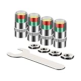 Cappucci Per Valvole Pneumatici – Indicatore Intelligente Della Pressione Degli Pneumatici...