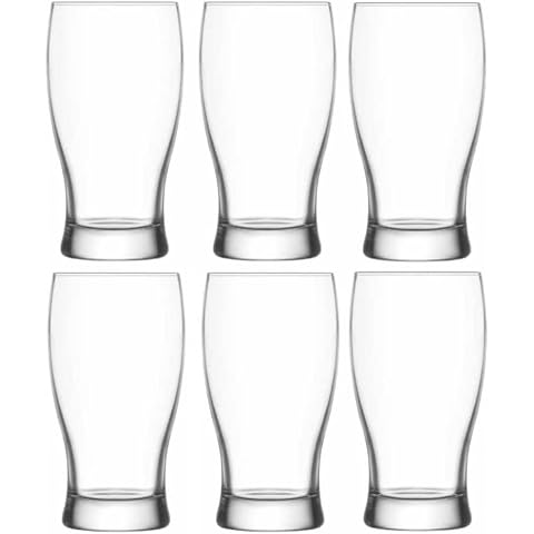 Juego de 6 Vasos de Cerveza UNISHOP de 58cl Cover
