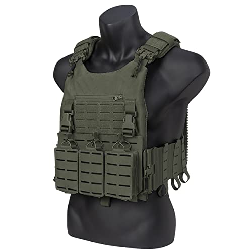 Gilet tactique porte-plaques léger WLXW équipement de chasse avec poches chargeur Molle