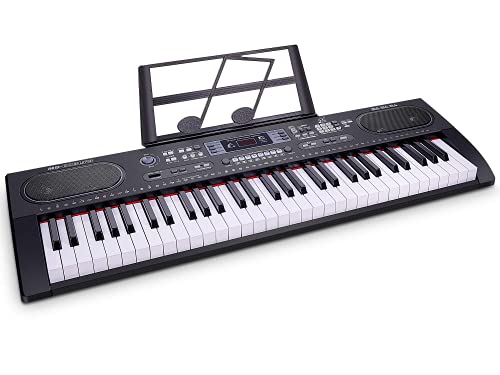WOSTOO 61-Key Digital Electric Piano Keyboard - Portable Electronic Musical Instrument
