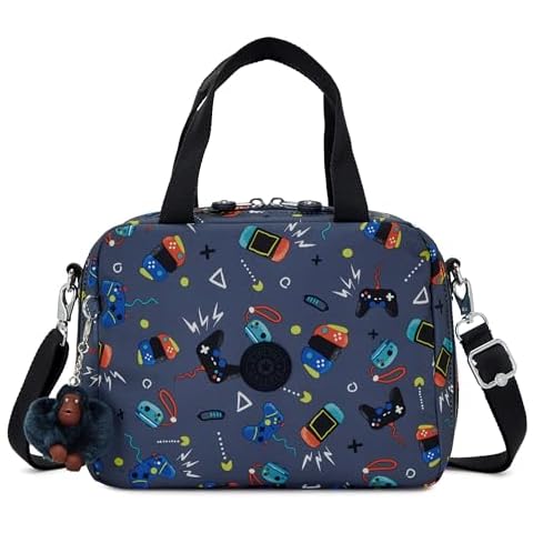 Kipling Miyo Large Lunchbox in Gaming Grey Cover