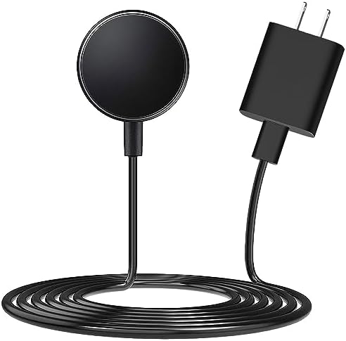 Watch Charger Compatible for Samsung Galaxy Watch 8/8 Classic, 7/6/Ultra, 5/5 Pro/4/4/6 Classic/3/Active 2/1, Magnetic Wall Fast Charging Adapter & Cable, Magnetic Wireless Charging Cable 3.3FT