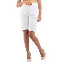 Algopix Similar Product 8 - Pisa Maternity Bermuda Shorts Cool