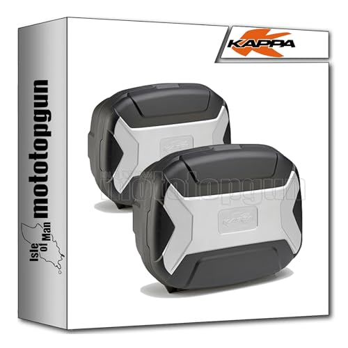 Valises Kappa KVC35 pour augmenter le rangement de la Transalp 650