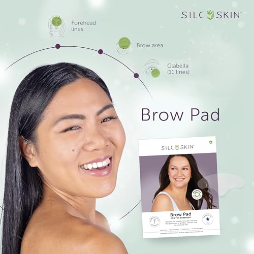 Coussinet à sourcils réutilisable pour rides du front SilcSkin