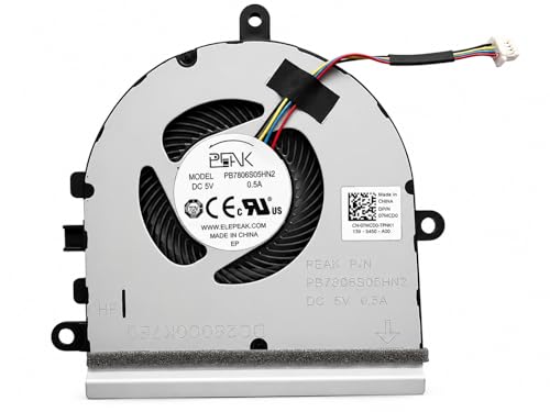 Image of Swiztek CPU Cooling Fan for Dell Inspiron 5570 3580 3593 0FX0M0 | Compatible with Dell Inspiron 5570, 5575, 3580, 3585, 3593, 3780, 3793. P /N 0FX0M0, DFS1503055P0T.