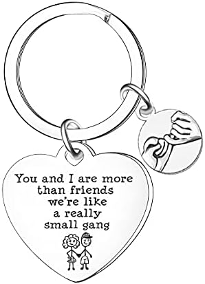 Best Friend Keychain Coworker Keychain Friendship Keyring Friend Gifts For Women Men Boys Girls Birthday Christmas Graduation Keychain