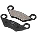 AHL Front and Rear Brake Pads Compatible with Polaris 250 Trail Blazer 1990-1998 1999-2004/250 Trail Boss 2x4 4x4 1988-1999/300 400 Xpress L 1996 1997/300 Xpress 2x4 1998-2000