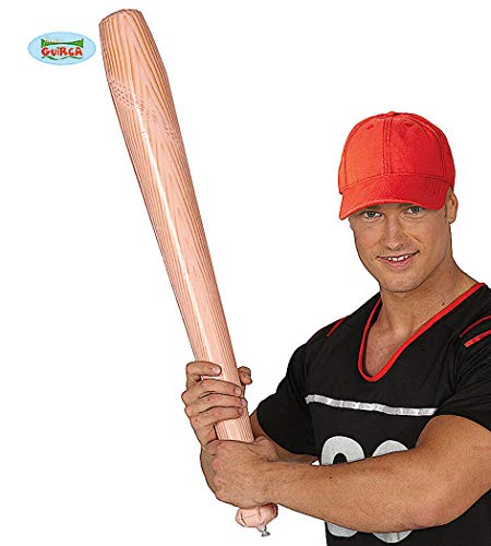 FIESTAS GUIRCA | Batte de Baseball Gonflable (70 cm) - Accessoire Sportif pour Fêtes Déguisées et Célébrations - Idéal pour Halloween et Événements à...