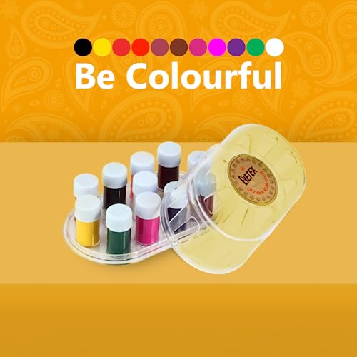 Eyetex Divyaa Kumkum 11 in 1, 17g, Full Coverage, Smooth Finish, Travel-friendly, Skin-friendly, Lightweight, Single-stroke Application, Fine-tip Precision Applicator - Image 3