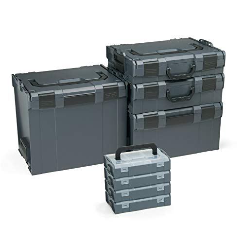 L-BOXX Sortimo L-Boxx Set Starterpaket 4 anthrazit