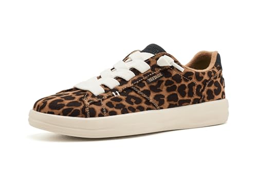 Image of HEYDUDE Womens Karina Duo Classic, Leopard, 4.5 UK