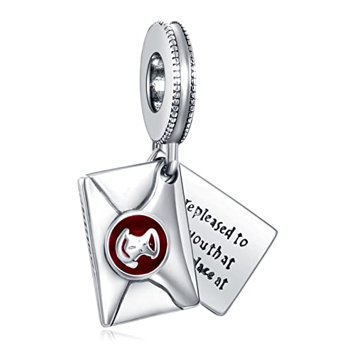 Image of S925 Sterling Silver Romantic Charm Pendant, Gifts for Family Friends Girlfriend, Valentine's Day Birthday Christmas Anniversary, Bracelet Necklace Bead Dangle Charm for Women Jewelry