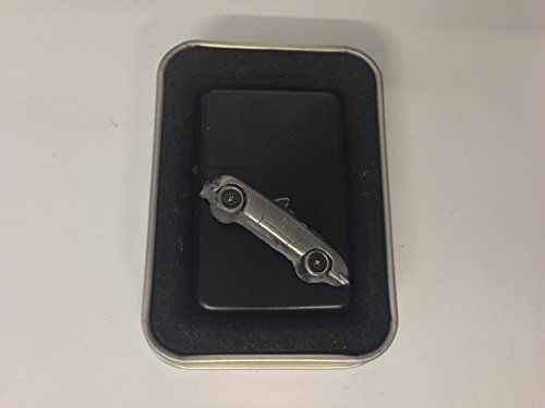 Briquet à essence 3D MG B Roadster Réf129 noir idée cadeau pour passionné auto