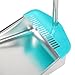 Cabilock Dustpan Long Handle Stainless Steel for Home Office Cleaning Outdoor Dustpan Thickened Design