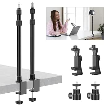 2 Pack Desk Mount with 1/4