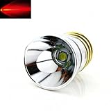 BESTSUN Ultra Bright Red Light Hunting Flashlight Cree LED Bulb 1 Mode Drop-in P60 Design Module...